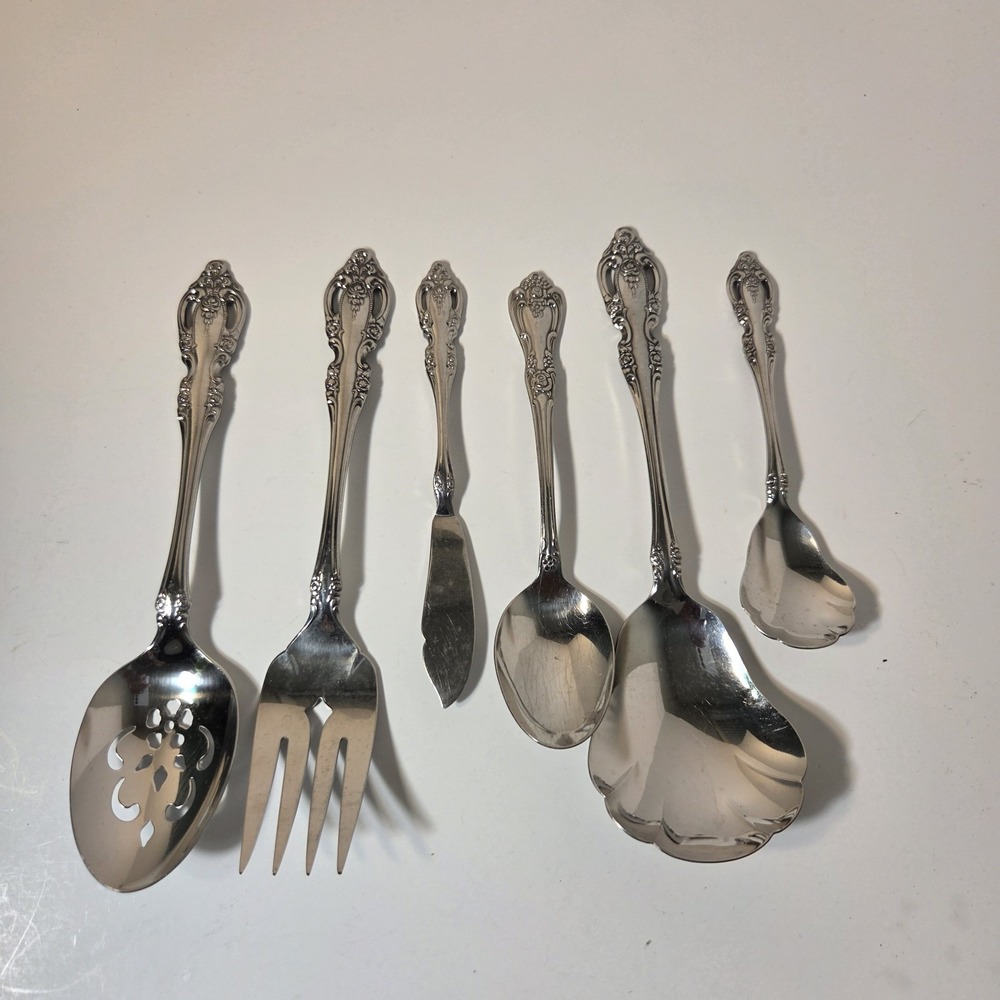 Oneida Stainless Brahms 6 Serving Pieces